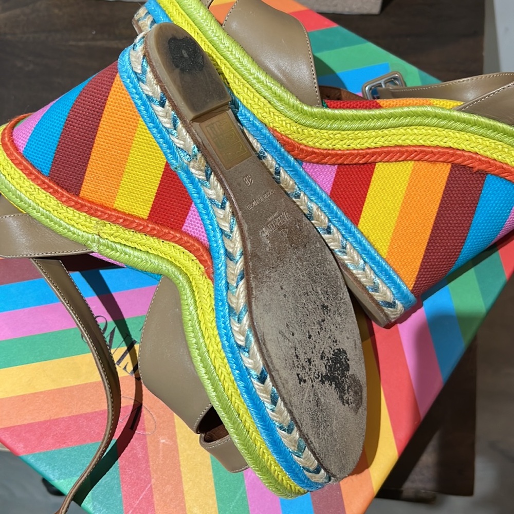 Valentino Rainbow Wedges- Limited Edition - Picture 5 of 5